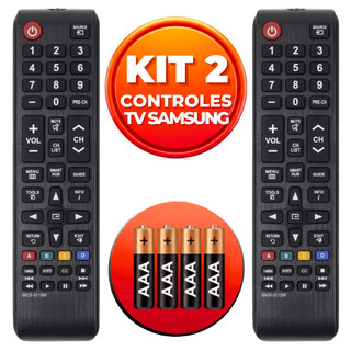 Controle Remoto Compativel TV Samsung Smart Universal Com Pilhas | Envio Imediato