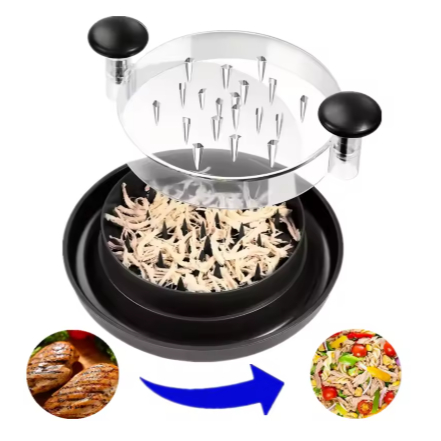 Desfiador Manual de Alimentos Multifuncional Moedor De Carne Manual Triturador De Frango