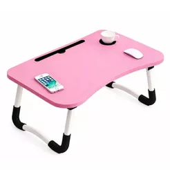 Mesa De Colo Mdf Suporte Notebook Tablet Copo Sofá Cama mesinha