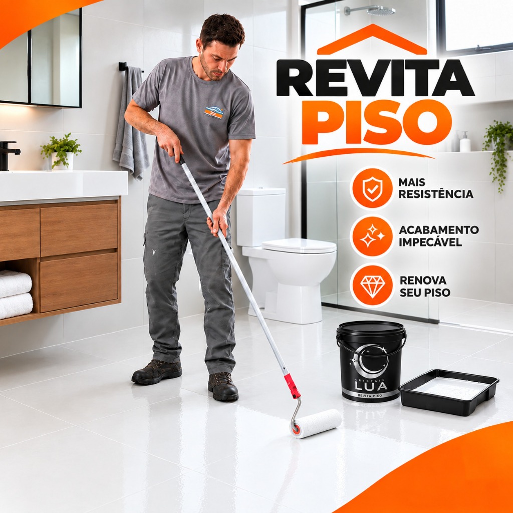 TINTA PISO CERÂMICA REVITA PISO SUPER RESTISTENTE ALTO RENDIMENTO ECONÔMICA