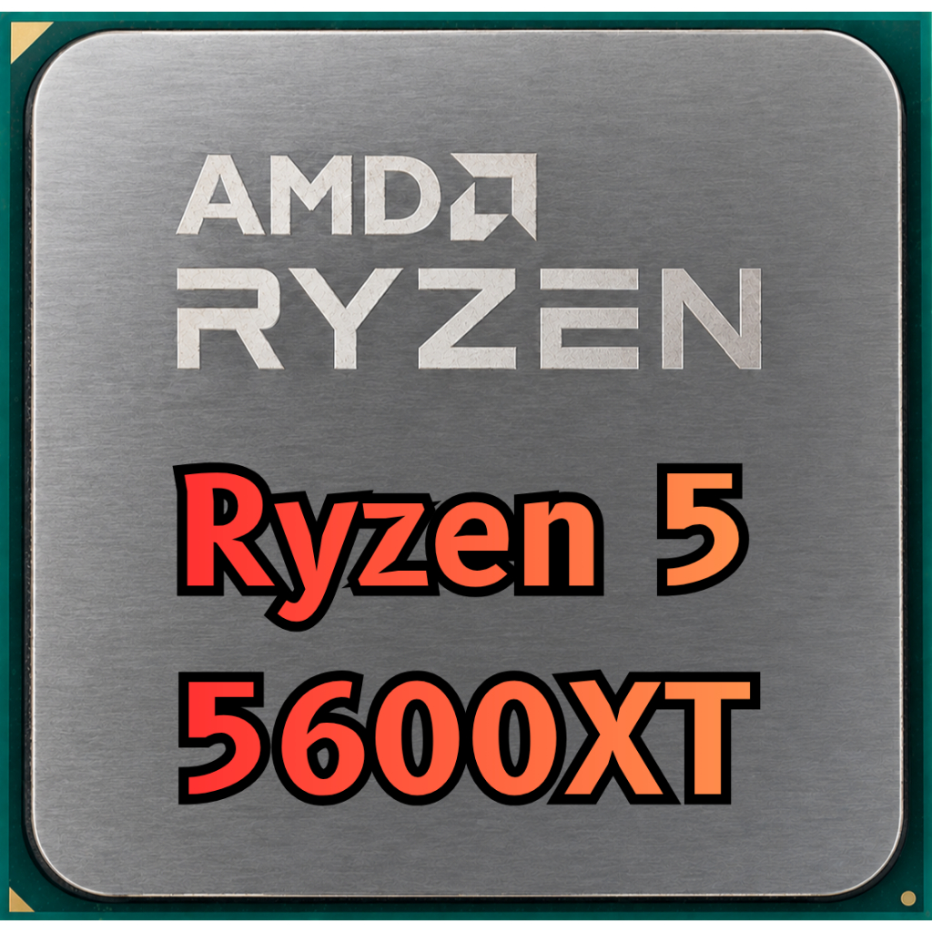 Processador AMD Ryzen 5 5600XT, 3.7GHz (4.7GHz Max Turbo), Cache 32MB, 6 Núcleos, 12 Threads, AM4, Sem Cooler