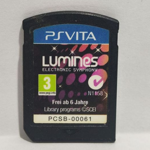 lumines electronic symphony jogo ps vita midia fisica PlayStation