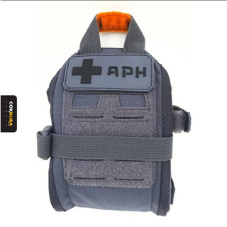 Bolso Médico Aph Ifak A-tac Cinza Modula Primeiros Socorros