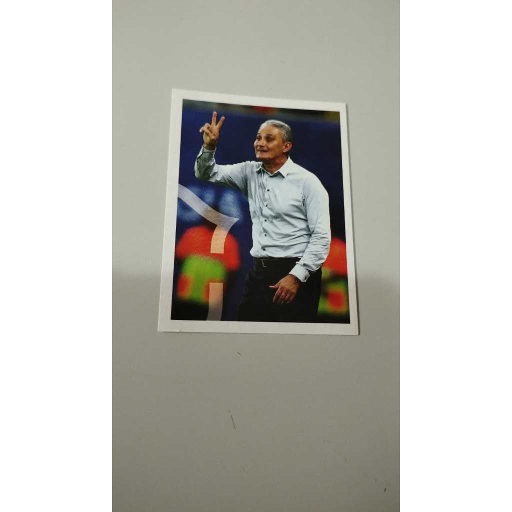 TITE SELEÇÃO BRASILEIRA DE 2022 FIGURINHAS PANINI DO TÉCNICO COLECIONISMO