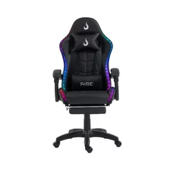 Cadeira Gamer Rise Mode X05 RGB Até 120kg Preto - RM-CG-X05-BK-ARGB