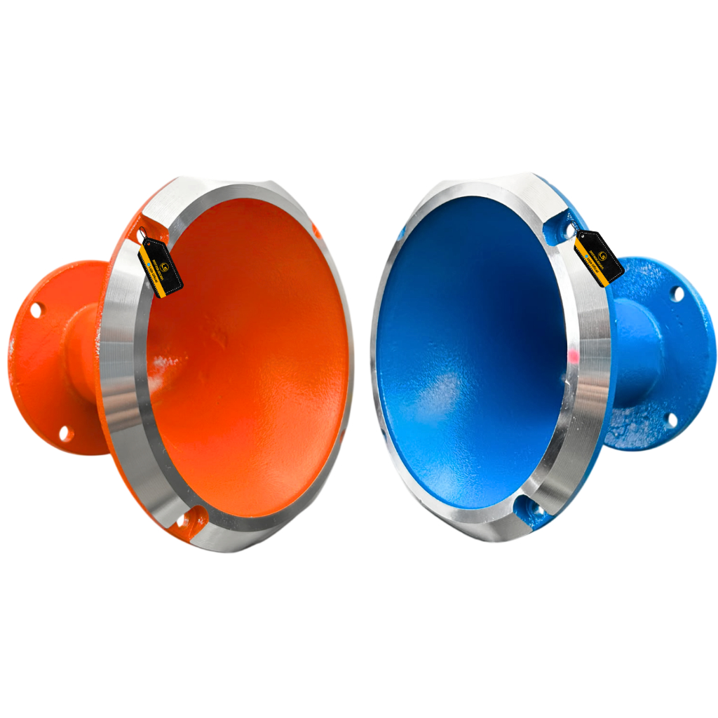 Cone Aluminio Hl-1450 Curto Trio Expansor Kallaus Jarrão Amarela Azul Laranja