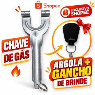 Chave borboleta click para apertar e soltar registro regulador troca de gás de cozinha