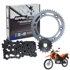 Kit Relacao Bros 160 Xre 190 2015 à 2024 Original Riffel - COM RETENTOR