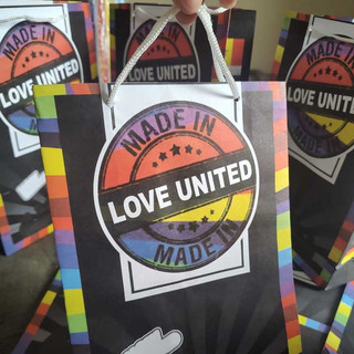 Sacola de Papel Now United 10 Unidades Festa Surpresa Bolsinha Lembrança