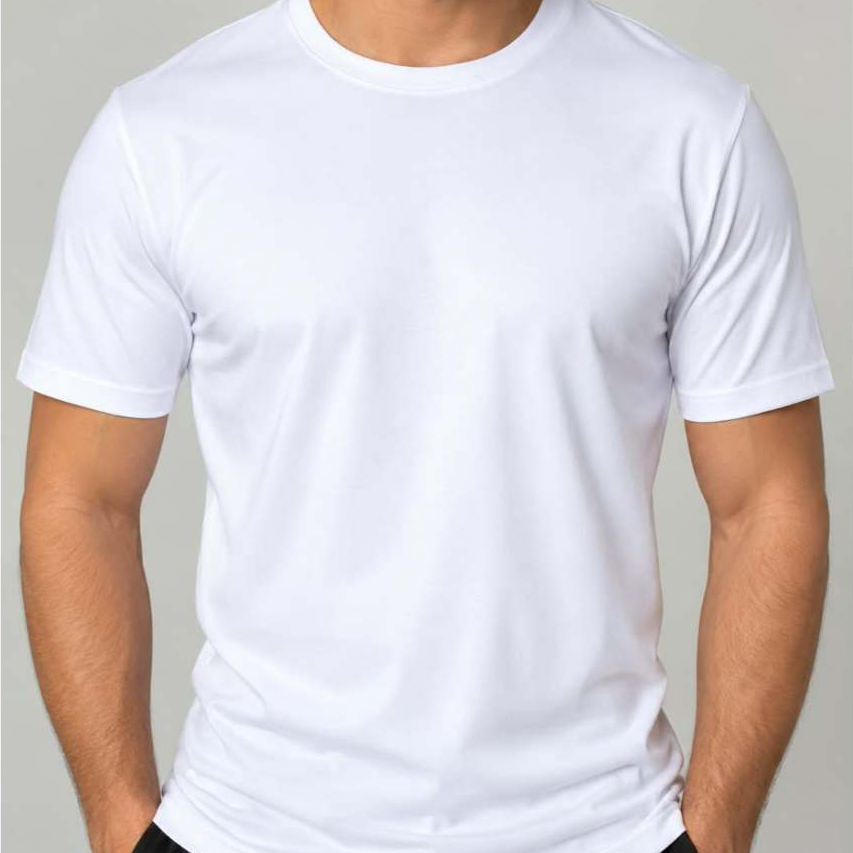Camiseta Brancas  Para Sublimação, Silk, Personalizados 100% Poliéster ( Malha PP )