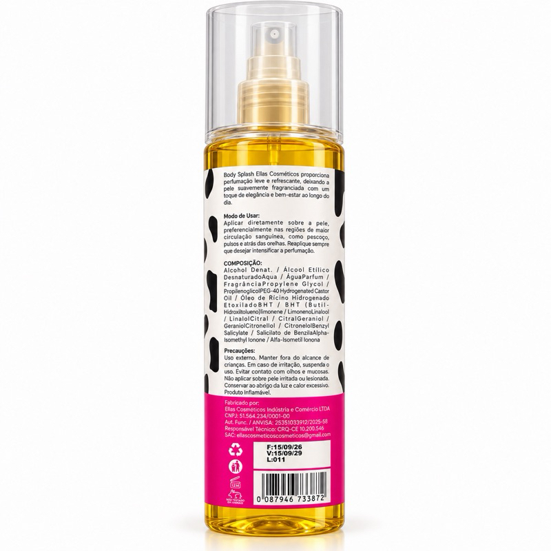 Kit Vaquinha Magic Milk Hidratante Corporal + Esfoliante Corporal + Body Splash 200ml — imagem 2 de 2