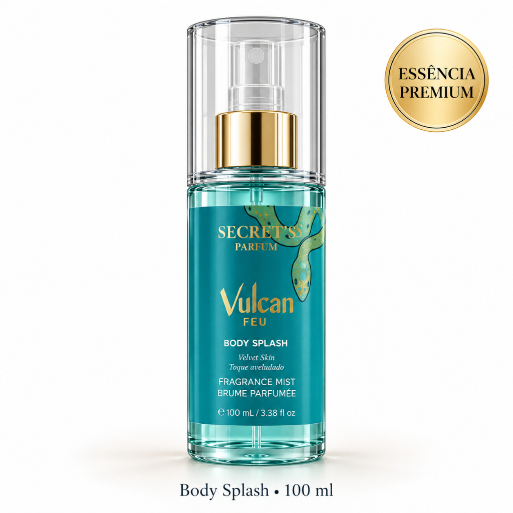 Body Splash Secret’s Parfum 100ml Alta Fixação Perfume Corporal Premium Várias Fragrâncias — imagem 2 de 2