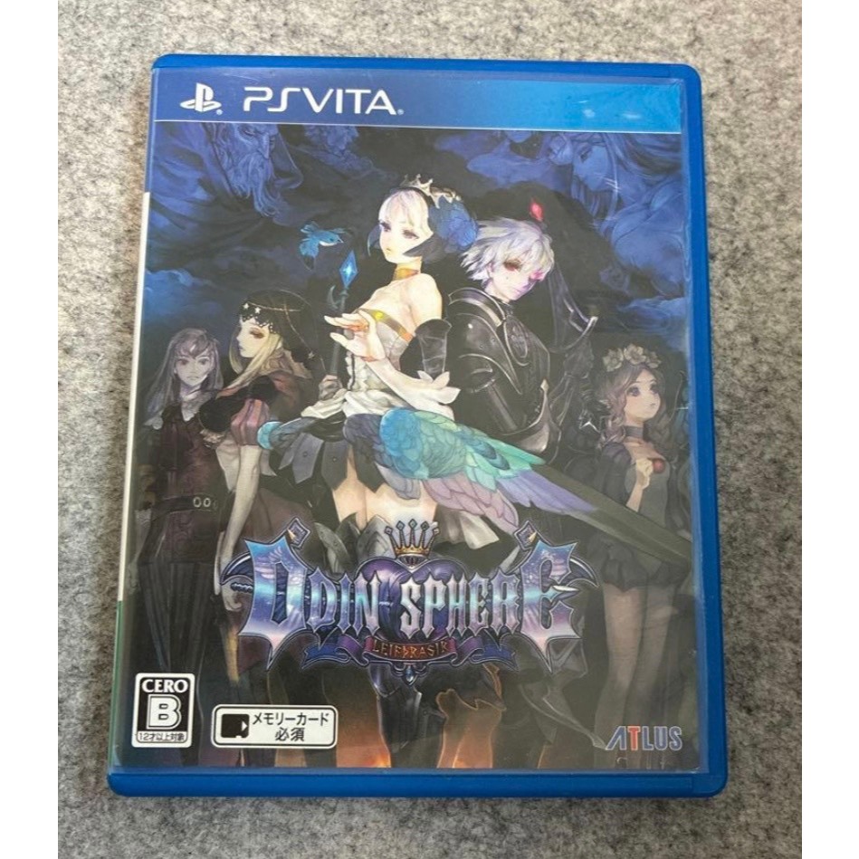 Used PS Vita Odin Sphere Leifthrasir ATLUS Japanese Version