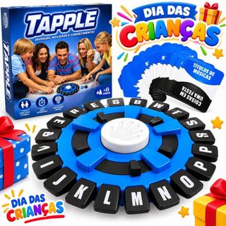 [Versão Em Portuguesa] Jogo De Alfabeto Louco Infantil Usopoly Tapple Word Board Game Pacote Rápido