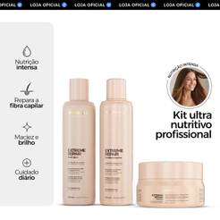 Kit Extreme Repair Home Care Extrato de Macadâmia