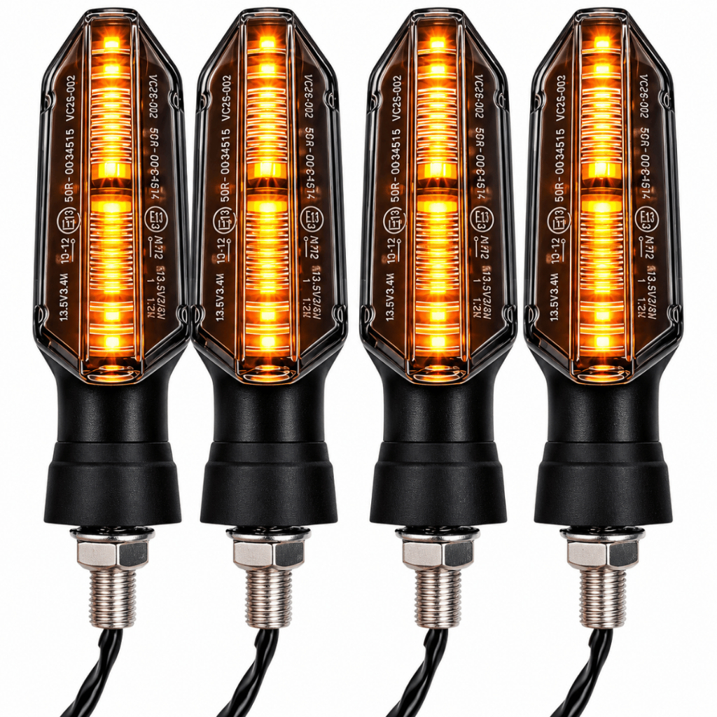 Kit 4 Pisca Led Não Sequencial Parafuso Modelo Cb Twister 250 Titan Fan 125 150 Cb 300