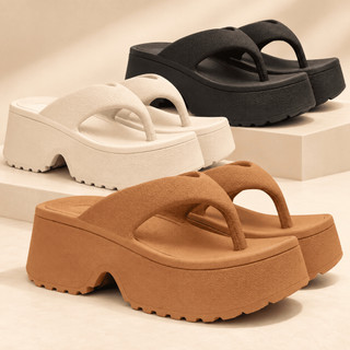 Chinelo Tamanco Feminino Plataforma Sola Alta Sandália Nuvem Confortável Leve Casual Verão Praia Carnaval Moda
