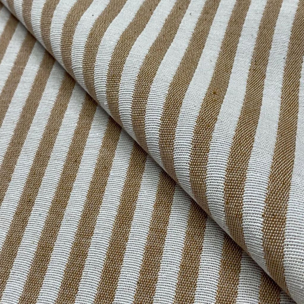 Tecido Jacquard Fio Tinto Listrado Estreito 2,80m de Largura Para Decoração Tapeçaria Diversos Tamanhos e Cores — imagem 2 de 2