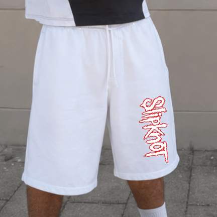 Short Balão Estampado Moletom Bermudão Baggy Comprida Larga Soltinha Streetwear Confortável Tendência Verão Oversized