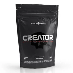 Creator - Creatina Monohidratada - Refil 500g - Black Skull