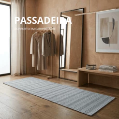 Passadeira Texano 1,50m Decorativa Macia para Cozinha Corredor Lavanderia e Quarto