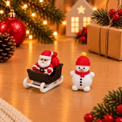Mini Enfeites Natalinos Para Montar Vila De Natal Cenário Miniaturas Para Vila Natalina Papai Noel Trenó Pinheiro Rena