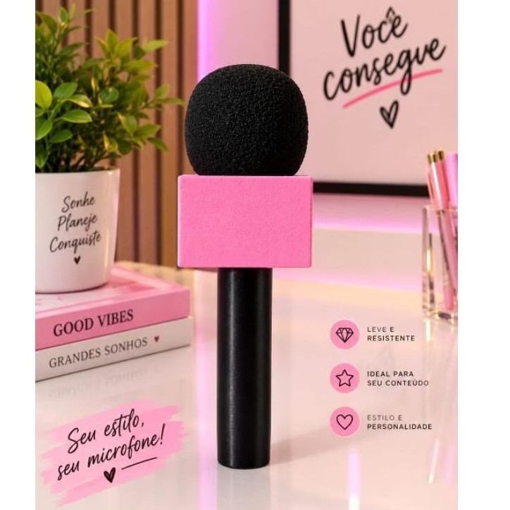Suporte Hollyland LARK M2 para Microfone Sem Fio de Lapela – Ideal para TikTok, Instagram e Vídeos