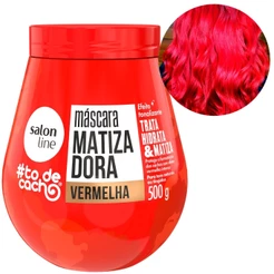 Máscara Matizadora Vermelha 500g Salon Line