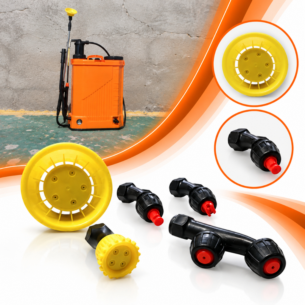 Kit Bicos Pulverizador Elétrico Brudden 20L Peças Reposição Serve P/ Importados Kawashima, Vonder, Lynus, Intech, Ultra