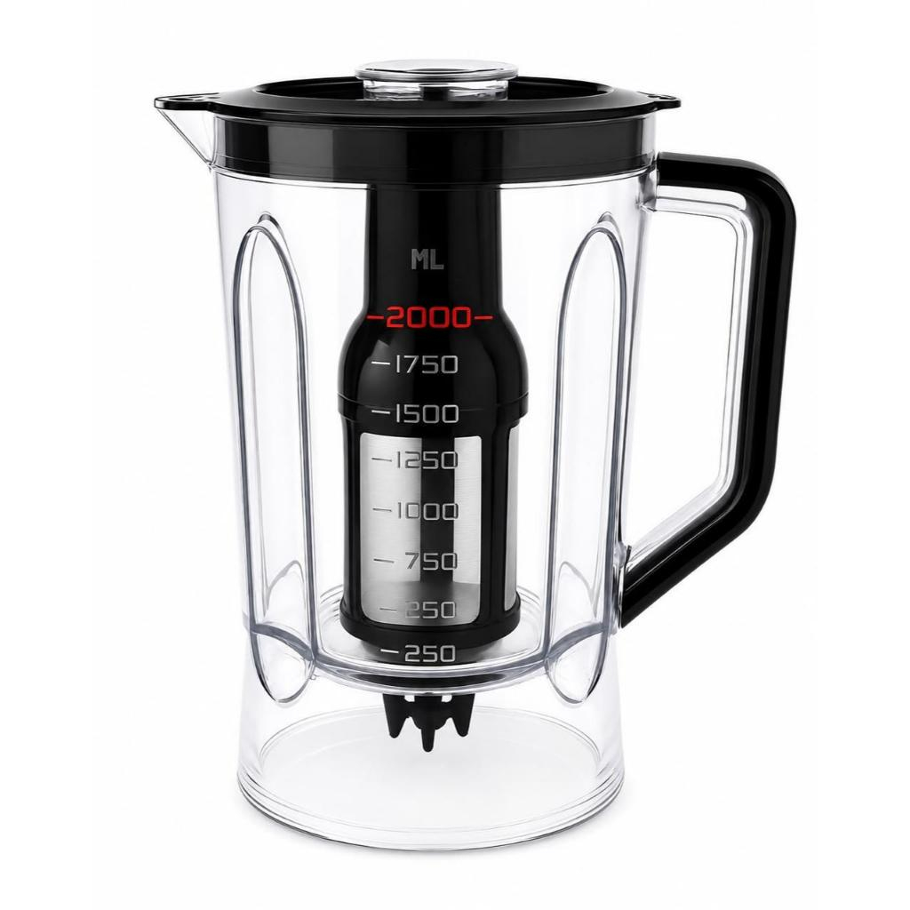 Copo Liquidificador Mondial L-1200 L-1100 L-1000 Turbo Inox Preto Original Jarra Mondial