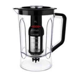 Copo Liquidificador Mondial L-1200 L-1100 L-1000 Turbo Inox Preto Original Jarra Mondial