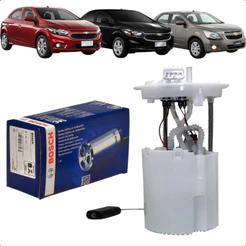 Bomba de Combustível Flex Bosch Completa Cobalt Onix Prisma 1.0 1.4 1.8 2012 a 2016 0580314579