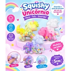 Taba Squishy Unicórnio Fofo Antiestresse
