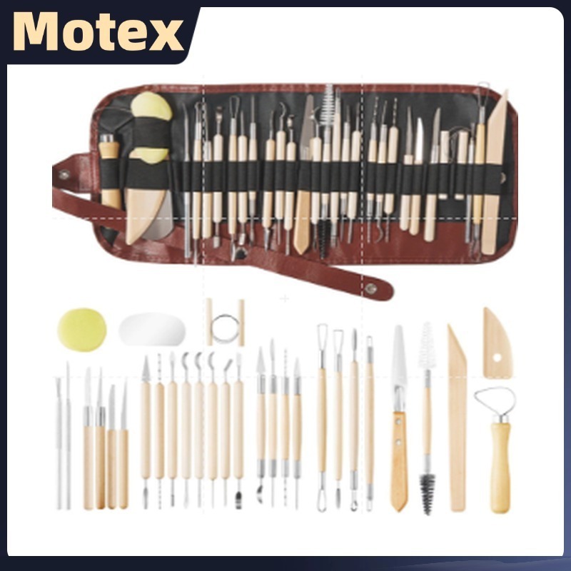Conjunto Profissional de Ferramentas para Cerâmica e Modelagem em Argila, Disponível em 31, 46 ou 51 Peças