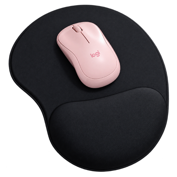 Mouse Pad Ergonômico com Apoio de Punho, conforto para escritório e home office, base antiderrapante Departament Store