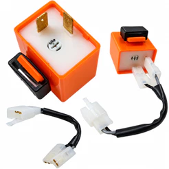 Rele Pisca de Led 2 Pinos Com Chicote e Ajuste de Frequencia Velocidade 12v