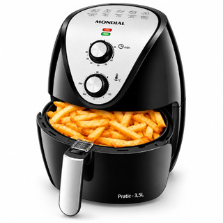 Fritadeira Elétrica Sem Óleo Antiaderente Air Fryer Mondial 3,5L 1500W  AF 30-I