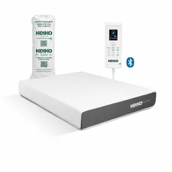 Colchão Queen Connect Com Molas D33 App De Massagem 25x158x198 Keiko