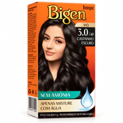 Bigen Tintura Capilar à base de água 3.0 Castanho Escuro