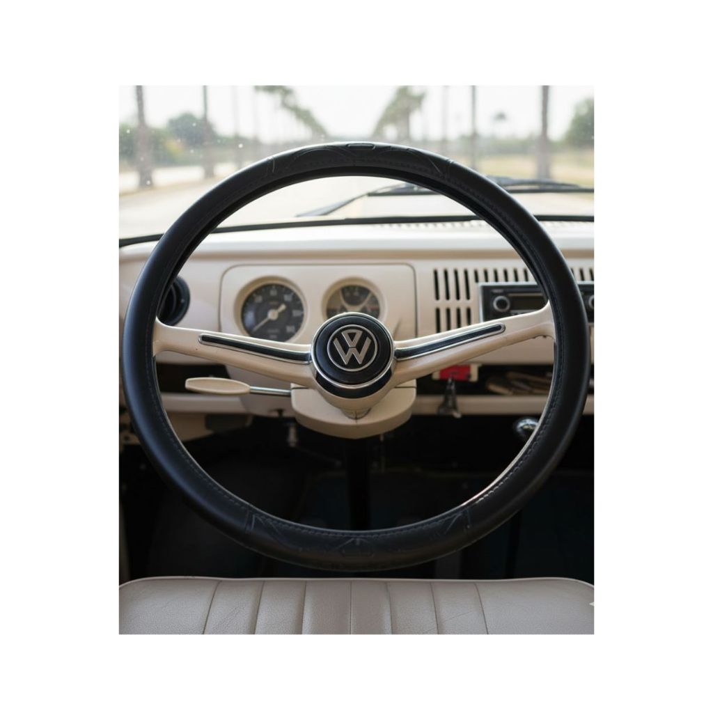 CAPA PROTETORA DE VOLANTE PARA KOMBI PERUA 45 CM LINHA ESPORTIVA TUNNING FLEXÍVEL