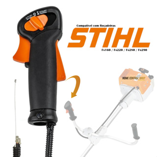 Punho Gatilho Cabo Acelerador Completo Roçadeira Stihl Fs160 Fs220 Fs280 Fs290 em Oferta na Shopee