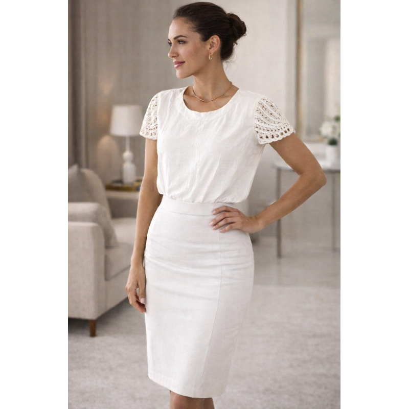 ESPAÇODEMENINA' BLUSA TECIDO VISCOAMIDA LINDA LEVE E ELEGANTE CONFORTÁVEL ARRUMADA COM MANGA TRABALHADA DIFERENCIADA
