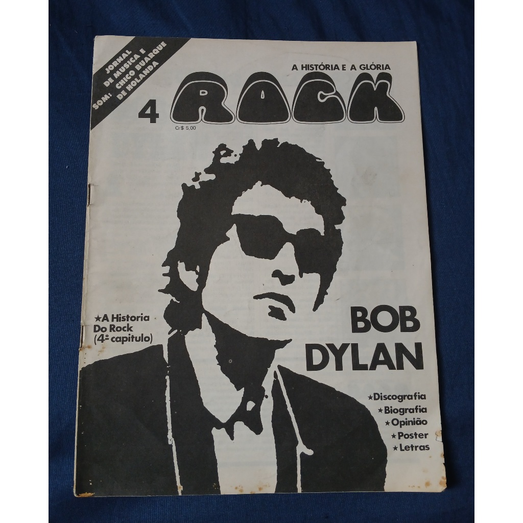 Revista Rock a história e a glória 4 - Bob Dylan