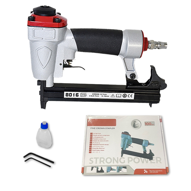 Grampeador pneumático capacidade de 6 a 16 mm 8016 em Oferta na Shopee
