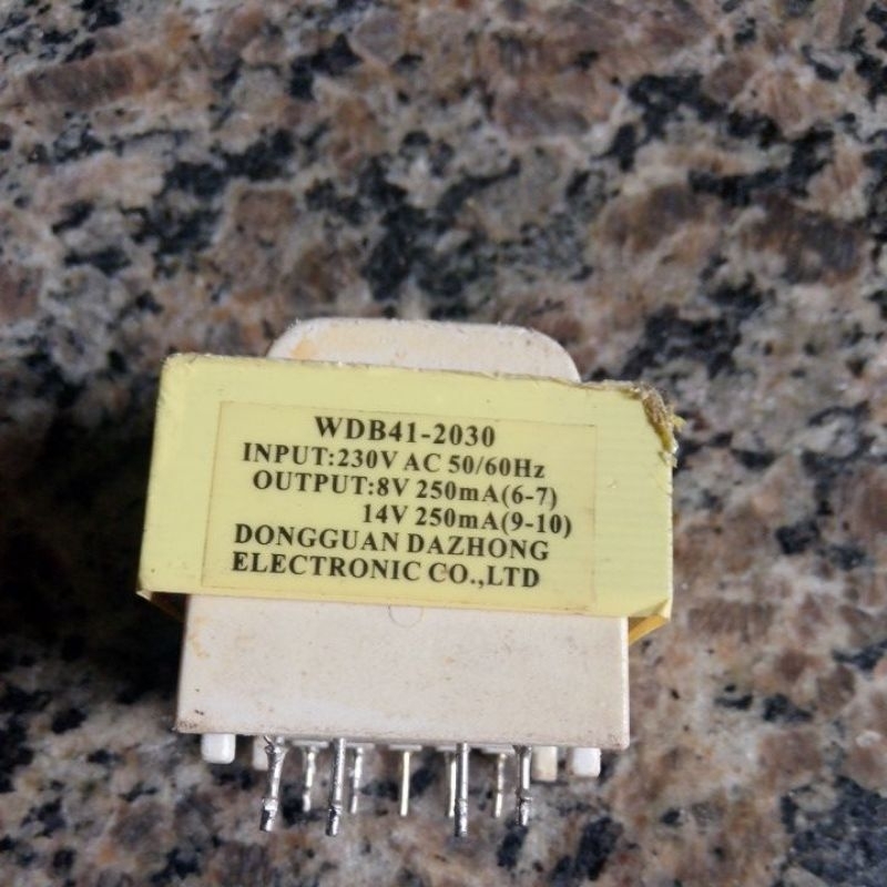 transformador de baixa /para microondas (220V) WDB41-2030 (Usado)