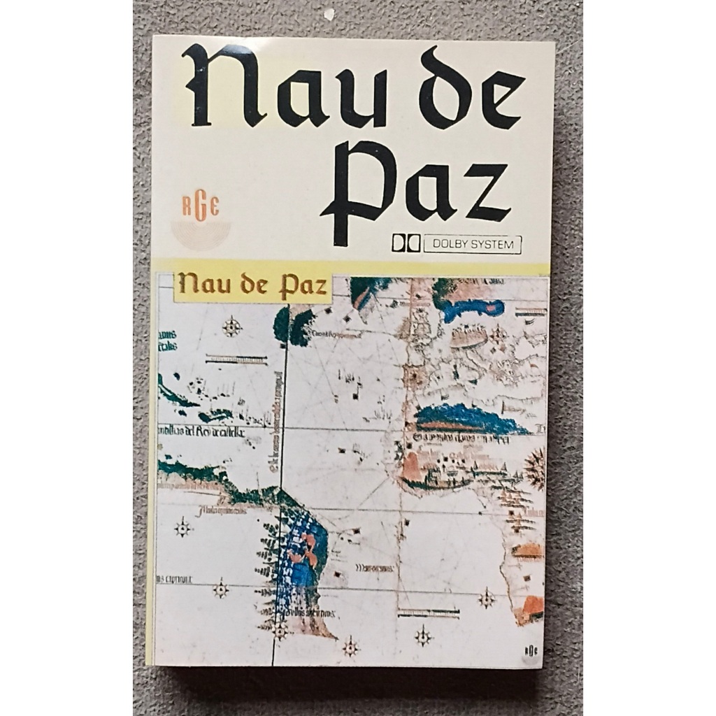 Fita cassete Nau de Paz 1987 Roberto Leal Paulo de Carvalho Country K7