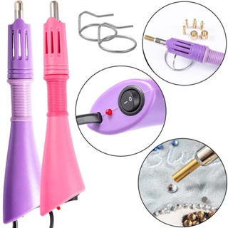 Caneta Aplicadora Strass HOTFIX 7 pontas Bivolt - Westpress em Oferta na Shopee