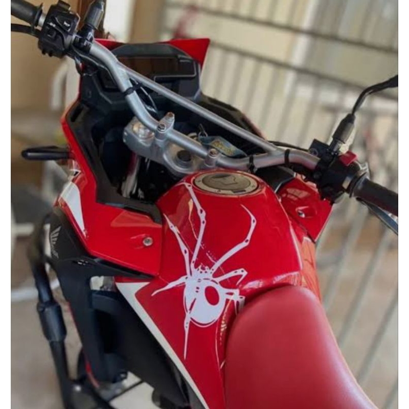 Adesivo da Aranha em recorte/para moto/bike/capacete/carro/caminhão