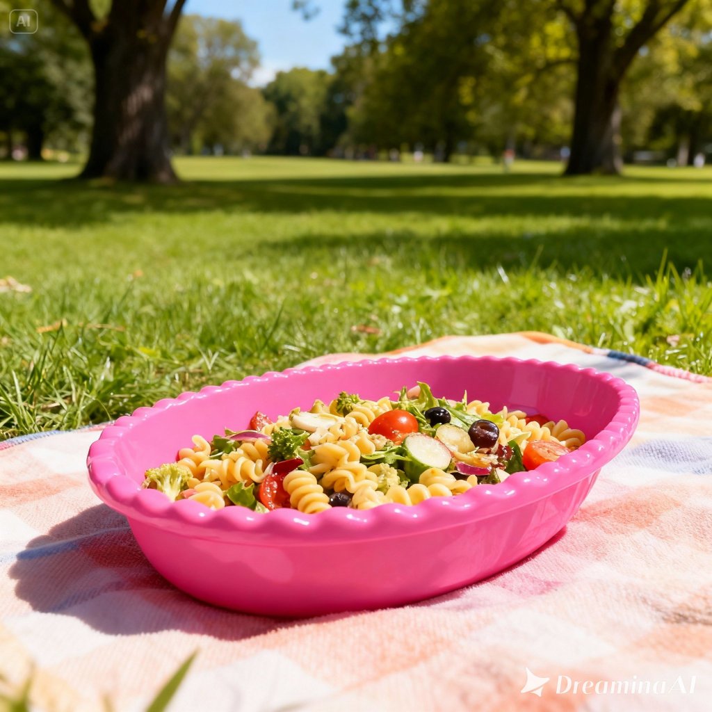 Travessa Saladeira 3 Litros Formato Barco Fruteira de Mesa Multiuso para Servir Saladas, Massas e Petiscos 4 unidades