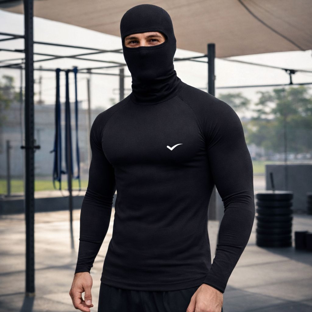 Kit Camisa Térmica com Balaclava Proteção UV 50+ em Oferta na Shopee